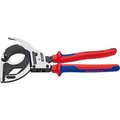 Knipex KNIPEX¬Æ 3 Stage Drive Ratchet Cable Cutter Comfort Grip Handle 12-1/2" OAL 95 32 320